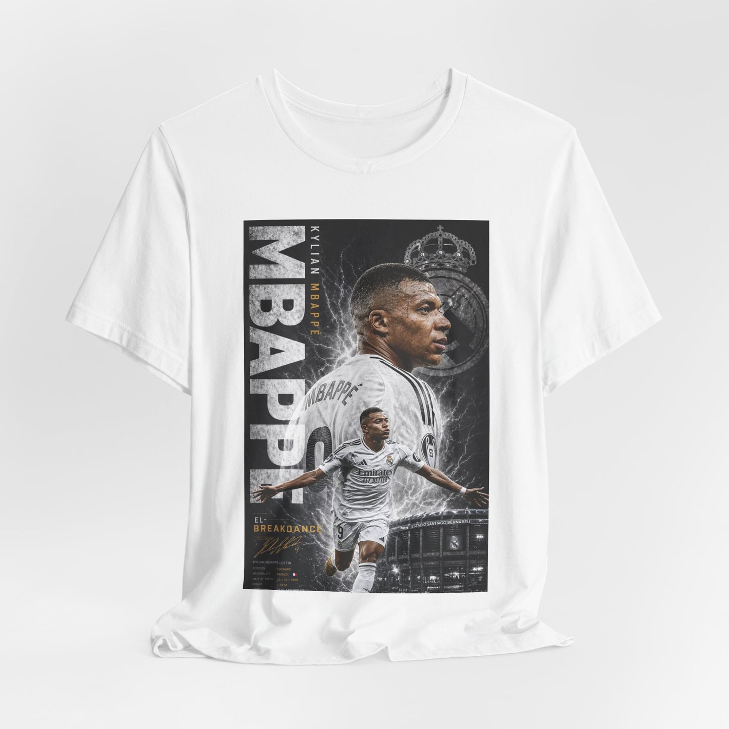 Mbappé Real Madrid Graphic Tee — KickSociety