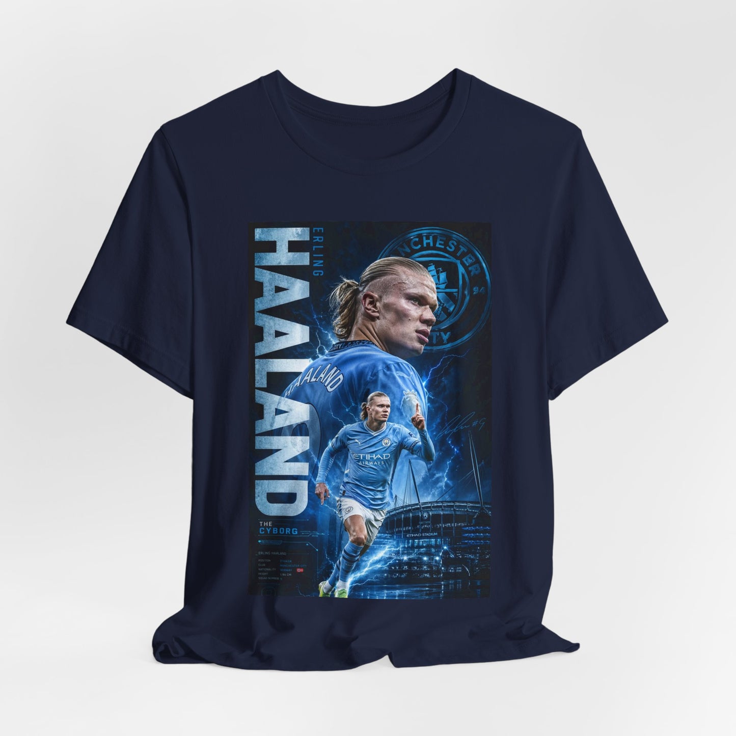 Haaland Man City Graphic Tee — KickSociety