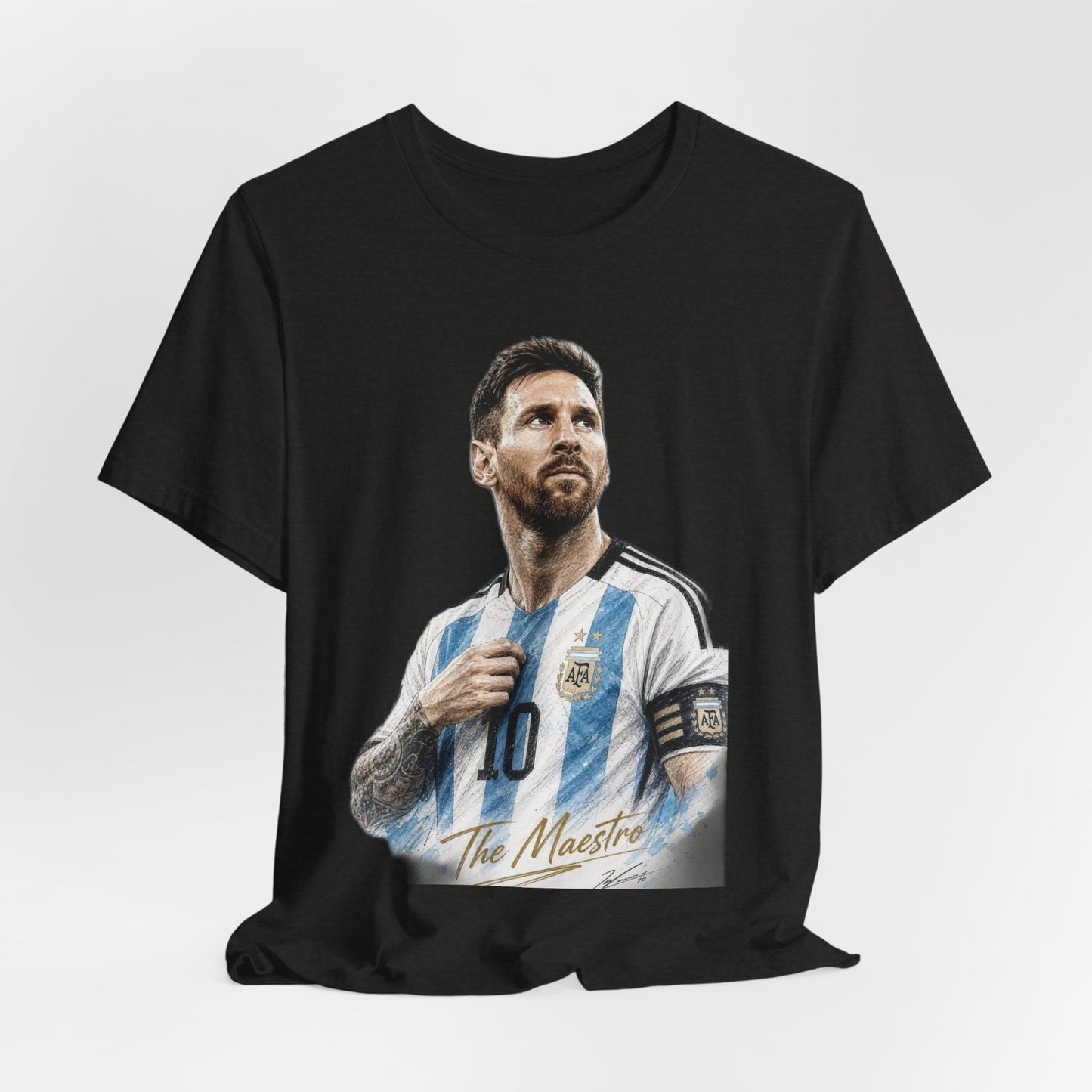 Messi The Maestro Argentina Graphic Tee — KickSociety