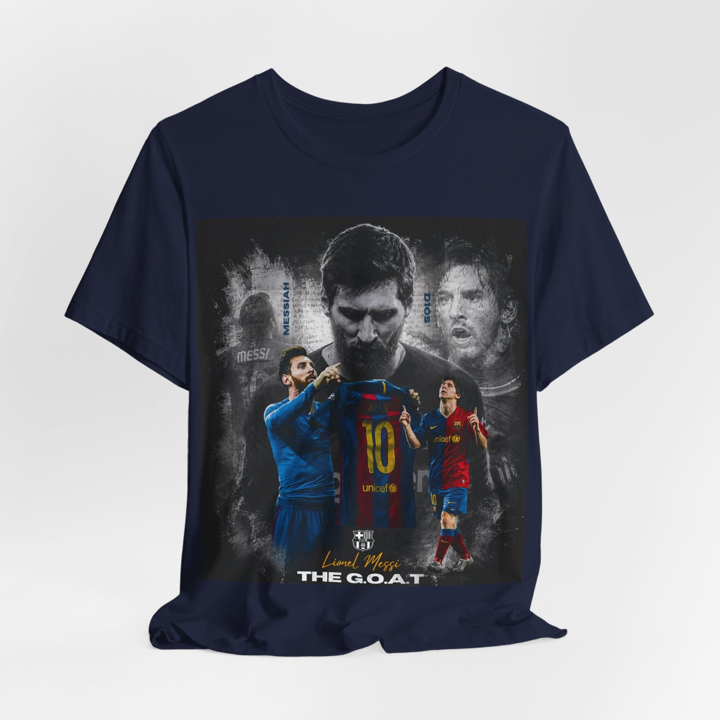 Messi The G.O.A.T. Collage Graphic Tee — KickSociety