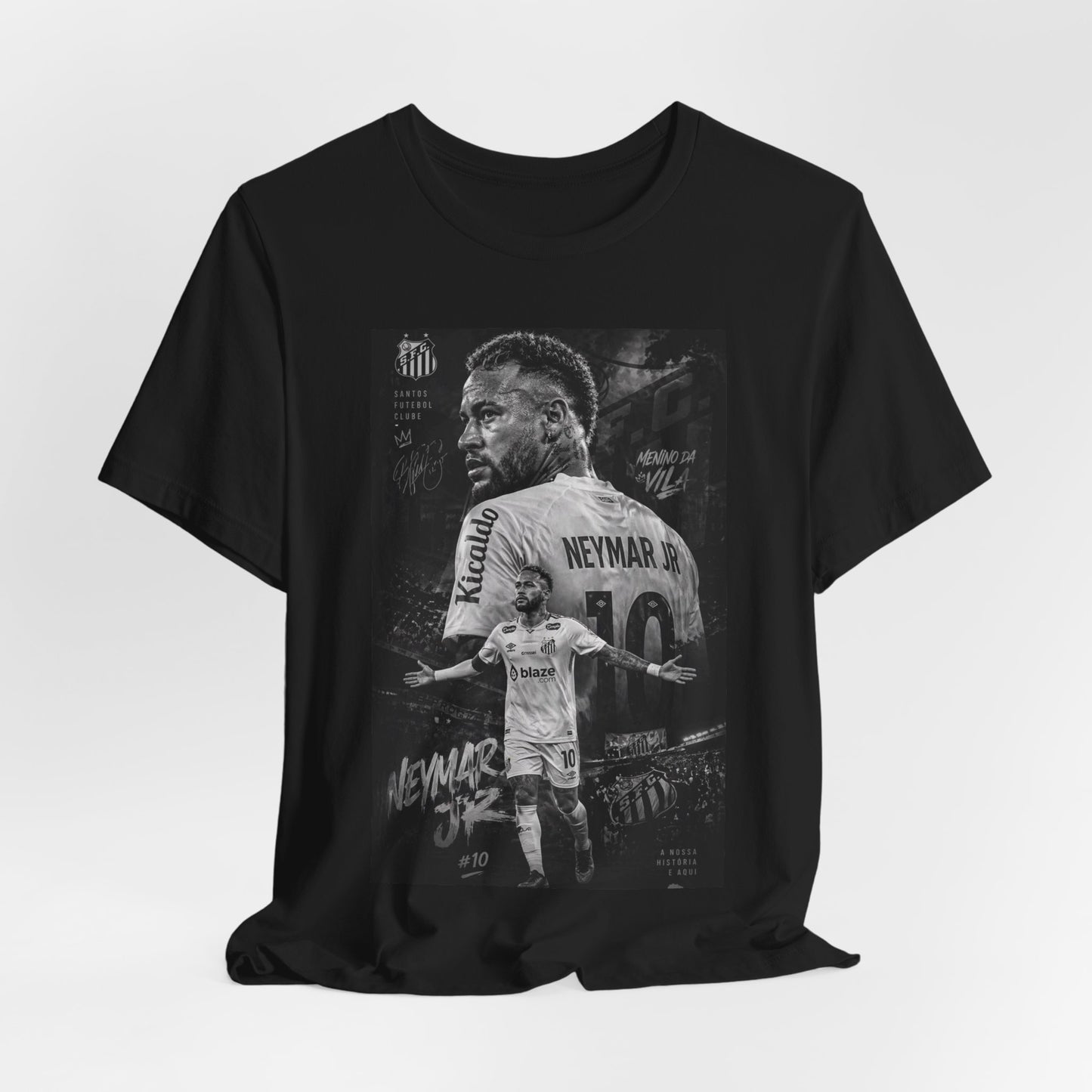 Neymar Jr No.10 Vintage Graphic Tee — KickSociety