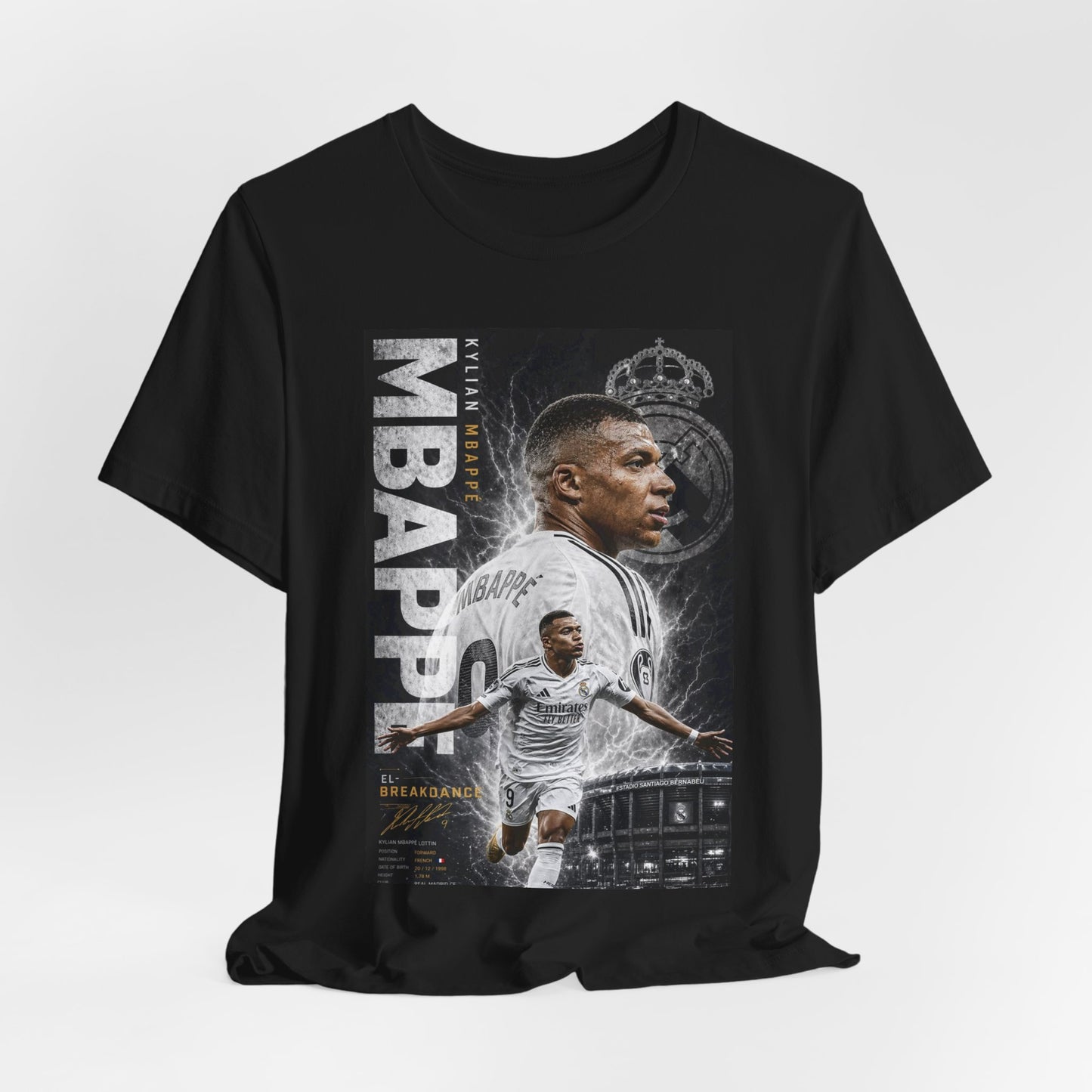 Mbappé Real Madrid Graphic Tee — KickSociety
