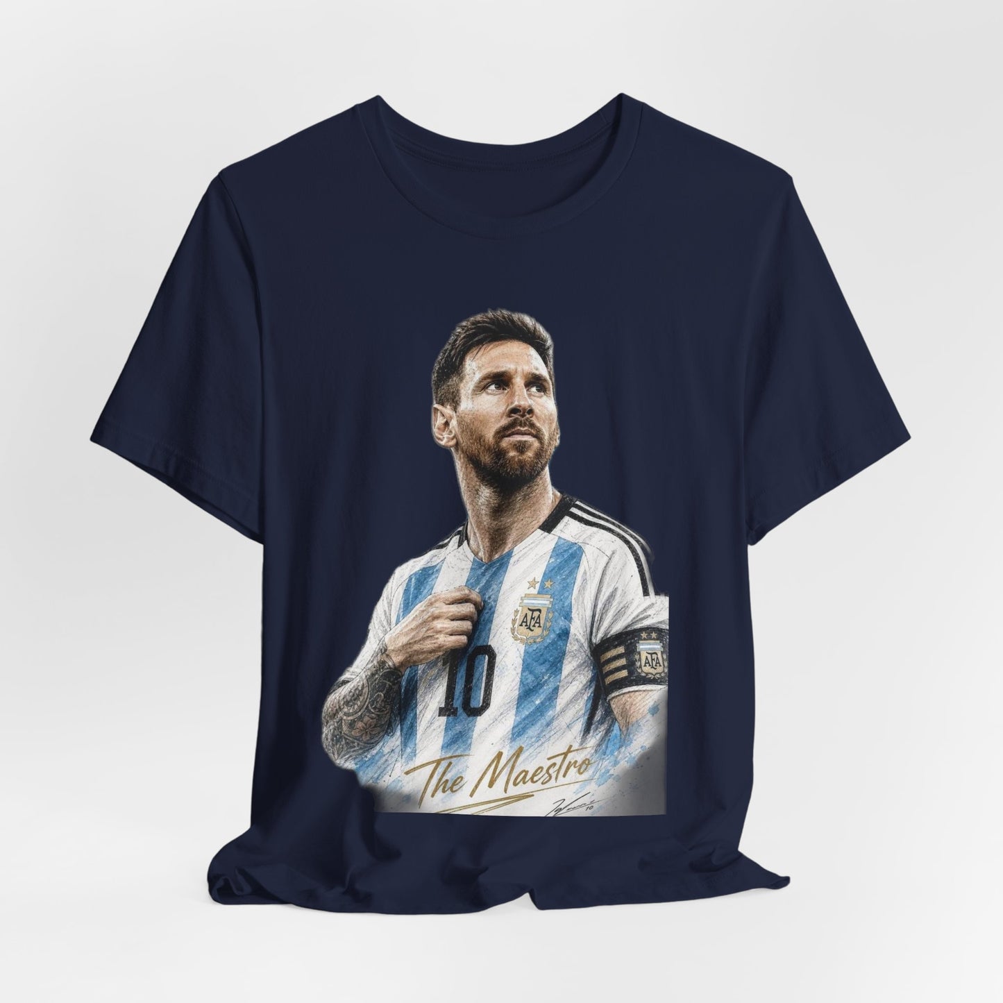 Messi The Maestro Argentina Graphic Tee — KickSociety