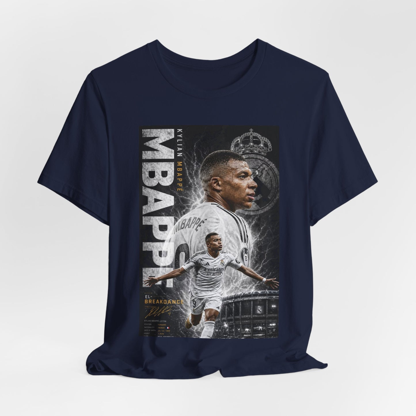Mbappé Real Madrid Graphic Tee — KickSociety