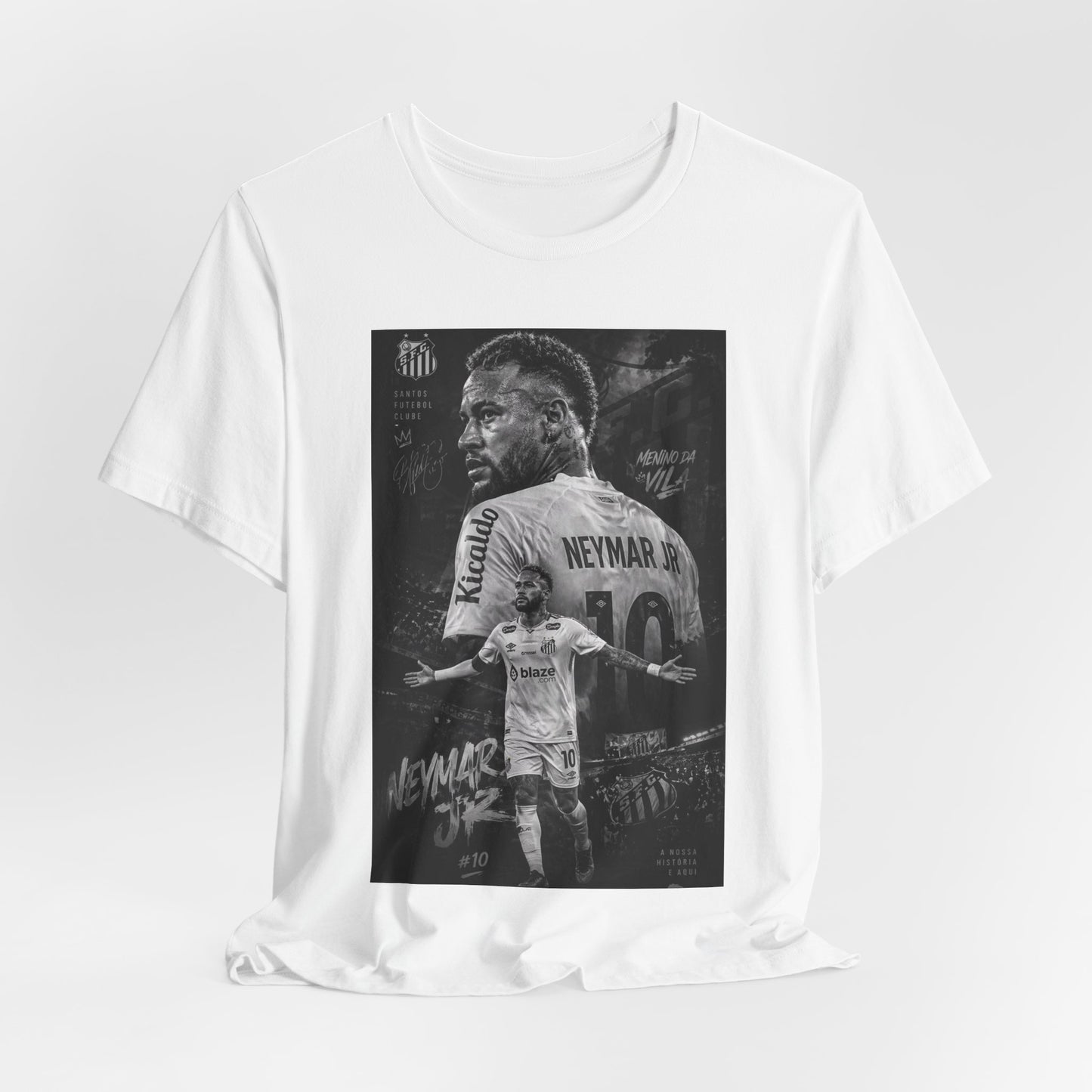 Neymar Jr No.10 Vintage Graphic Tee — KickSociety