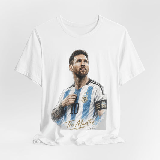 Messi The Maestro Argentina Graphic Tee — KickSociety