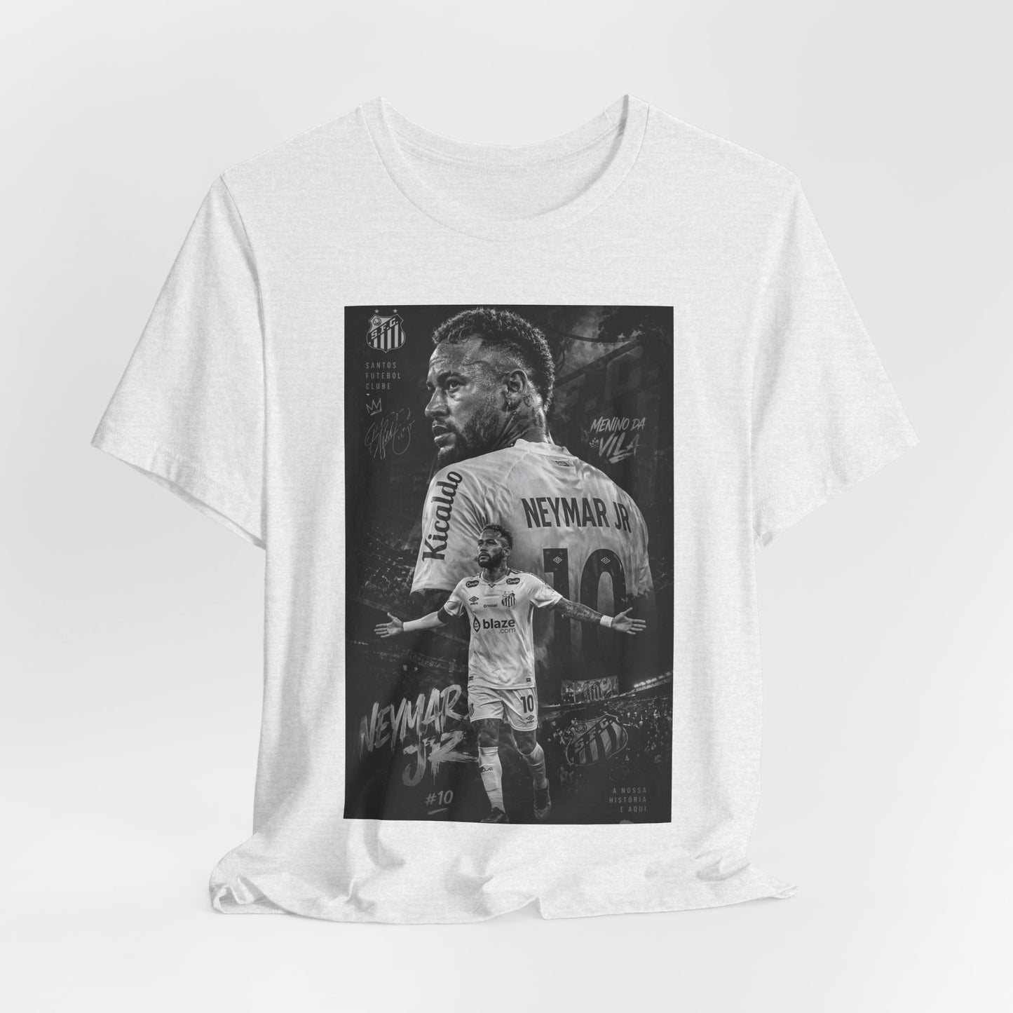 Neymar Jr No.10 Vintage Graphic Tee — KickSociety