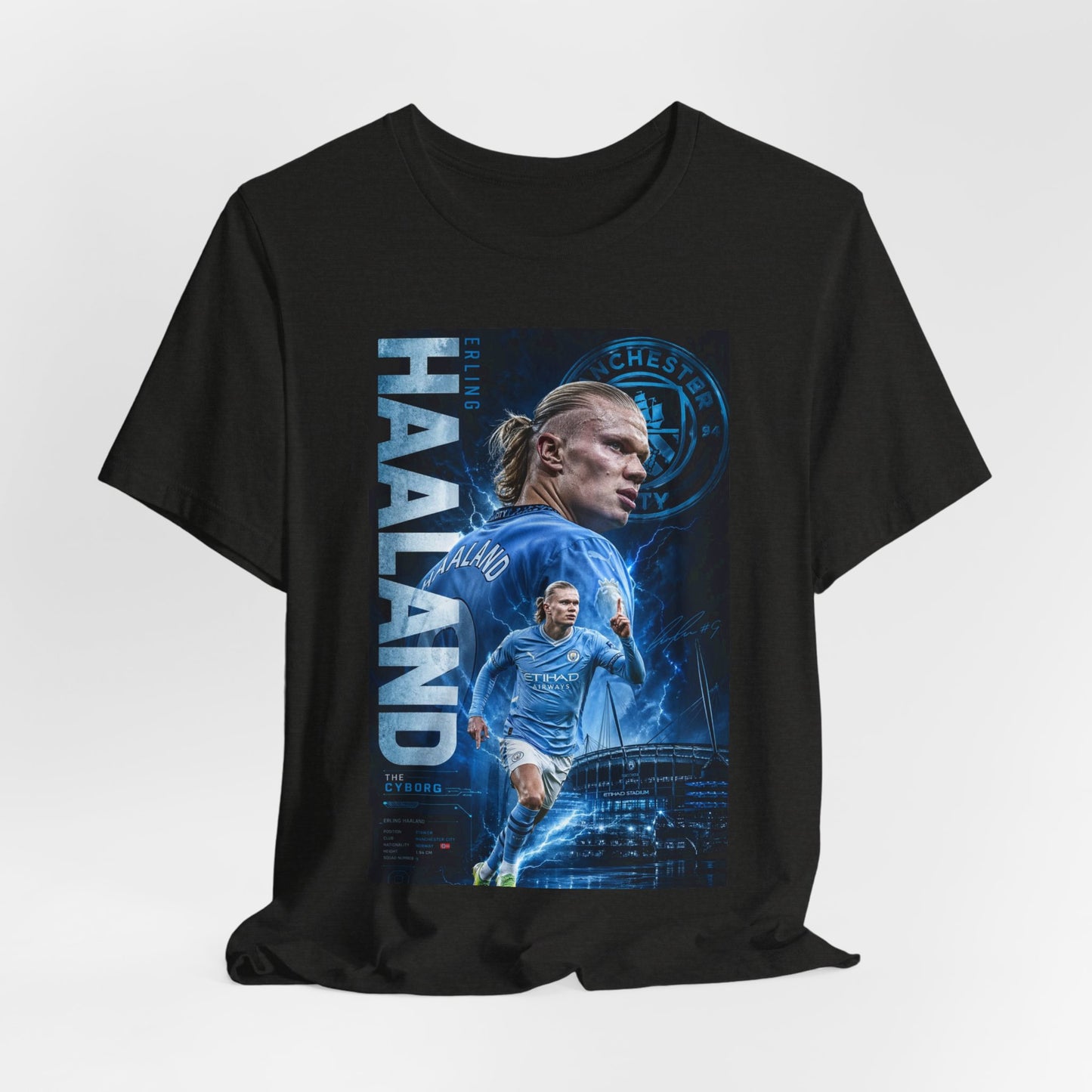Haaland Man City Graphic Tee — KickSociety