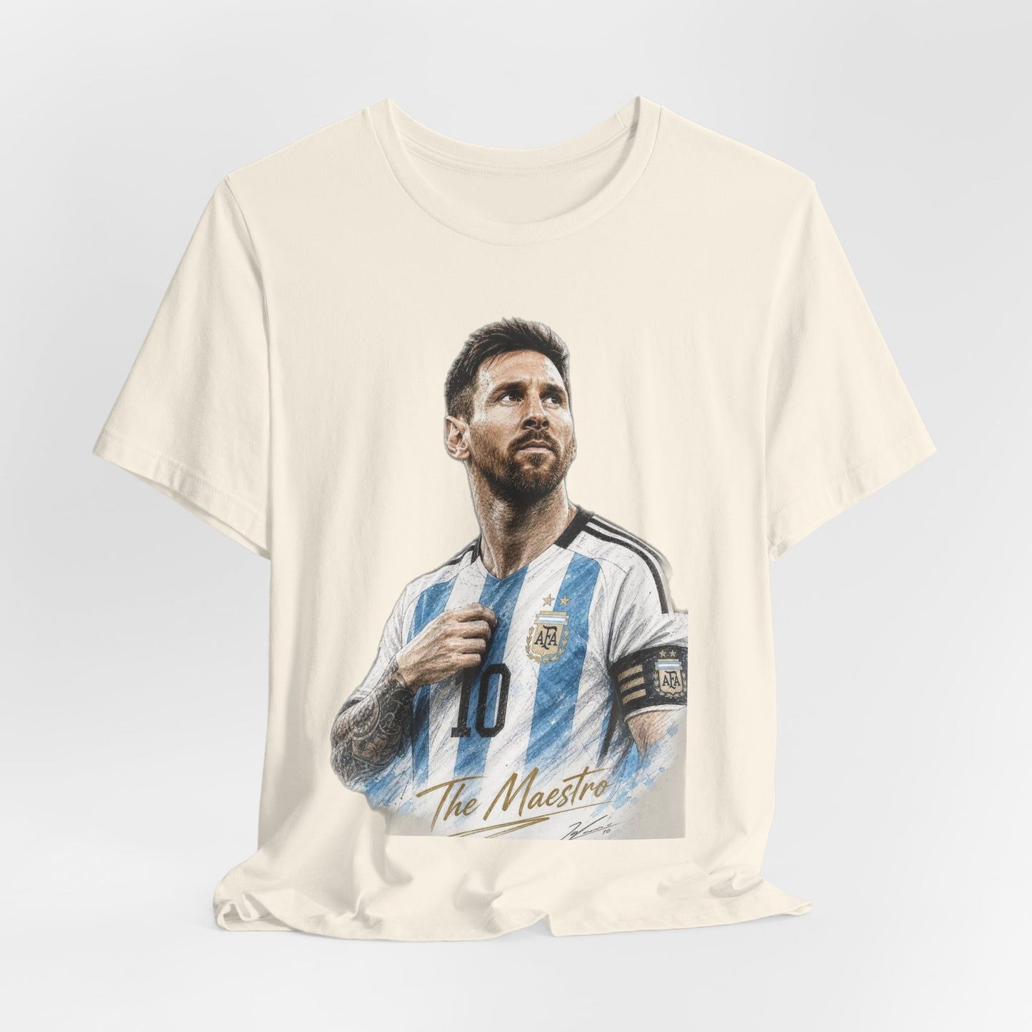 Messi The Maestro Argentina Graphic Tee — KickSociety