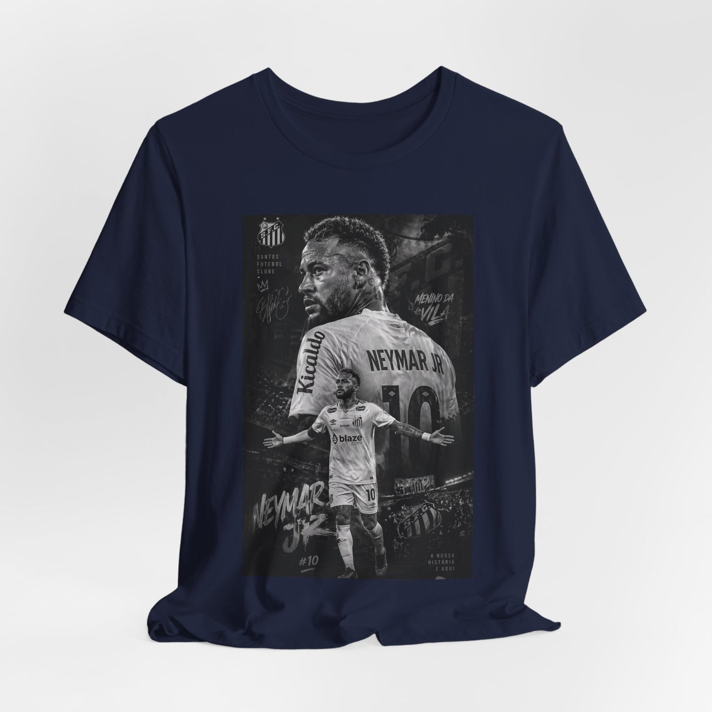 Neymar Jr No.10 Vintage Graphic Tee — KickSociety