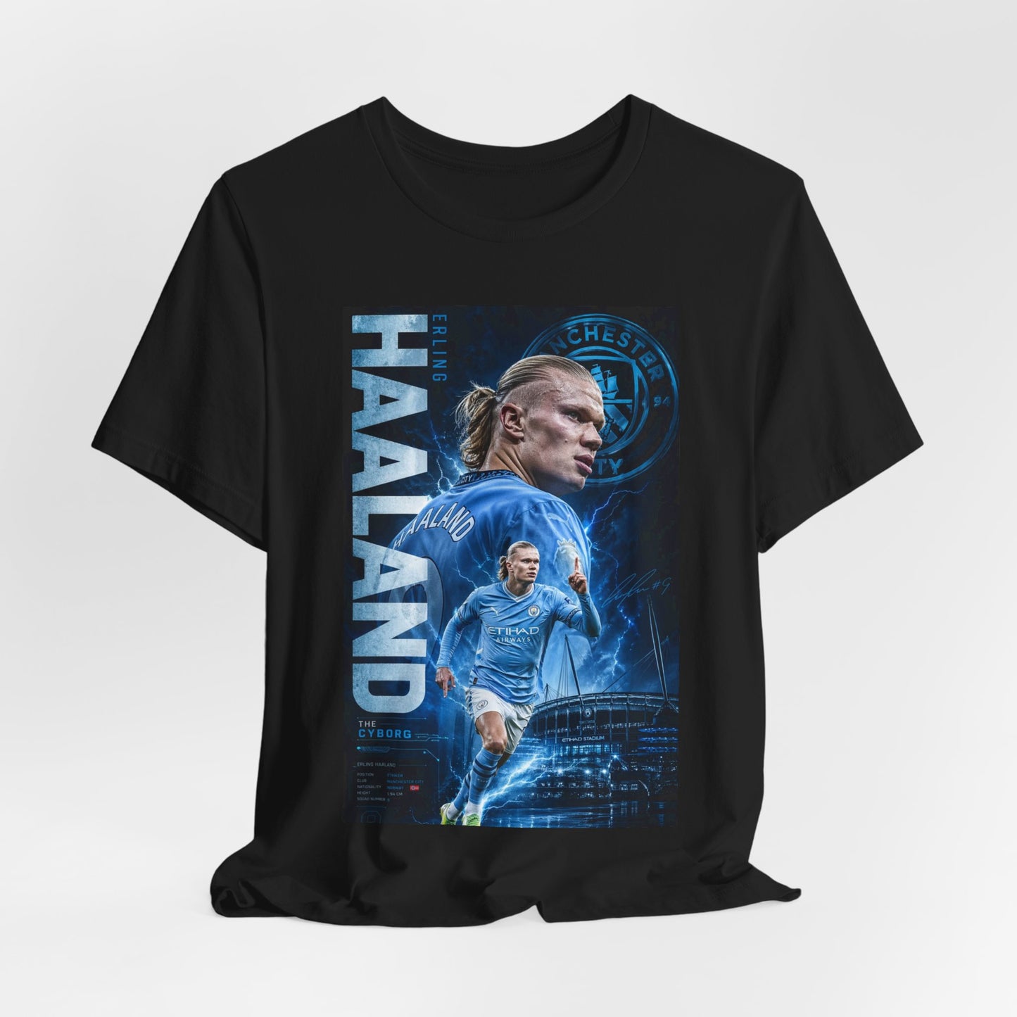 Haaland Man City Graphic Tee — KickSociety