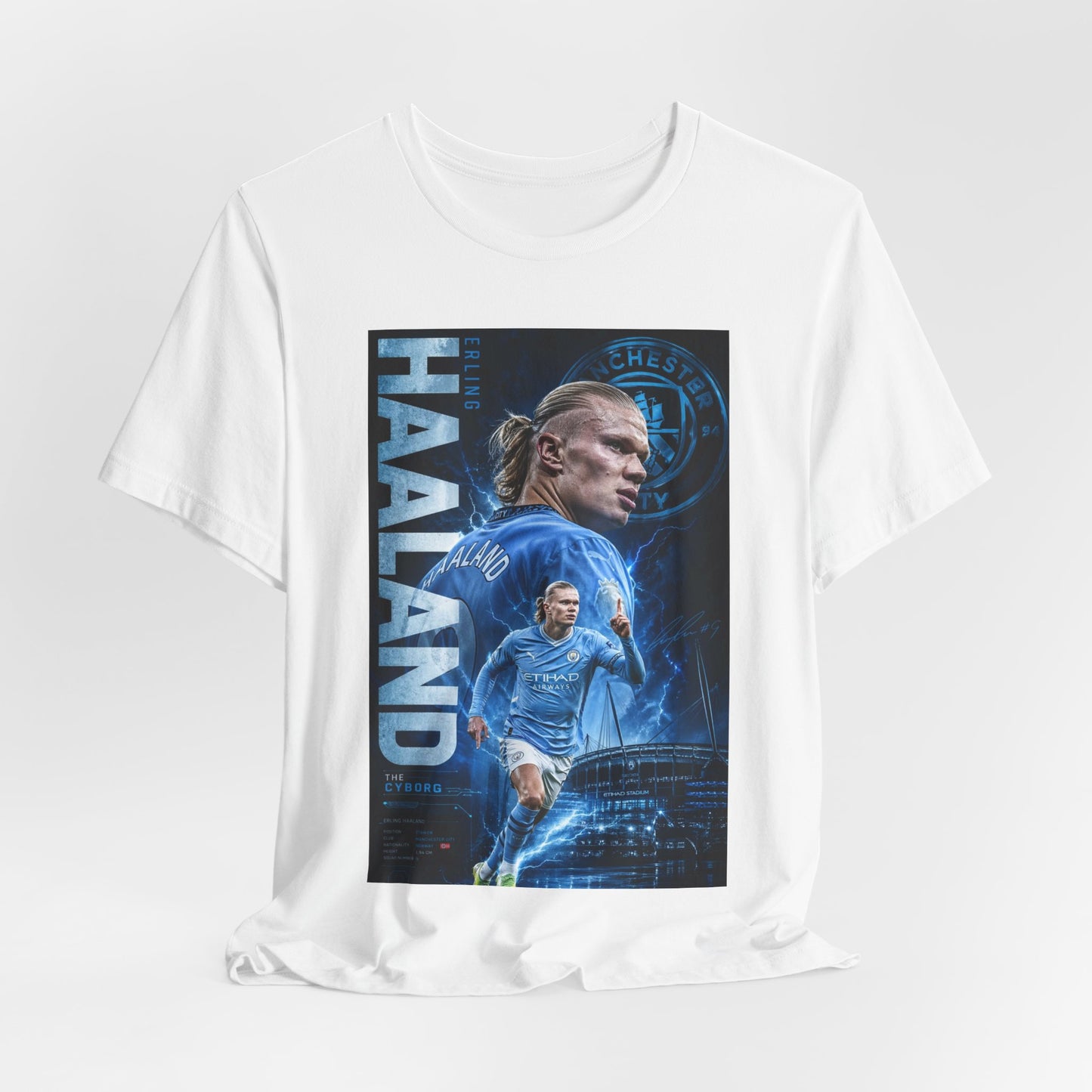 Haaland Man City Graphic Tee — KickSociety