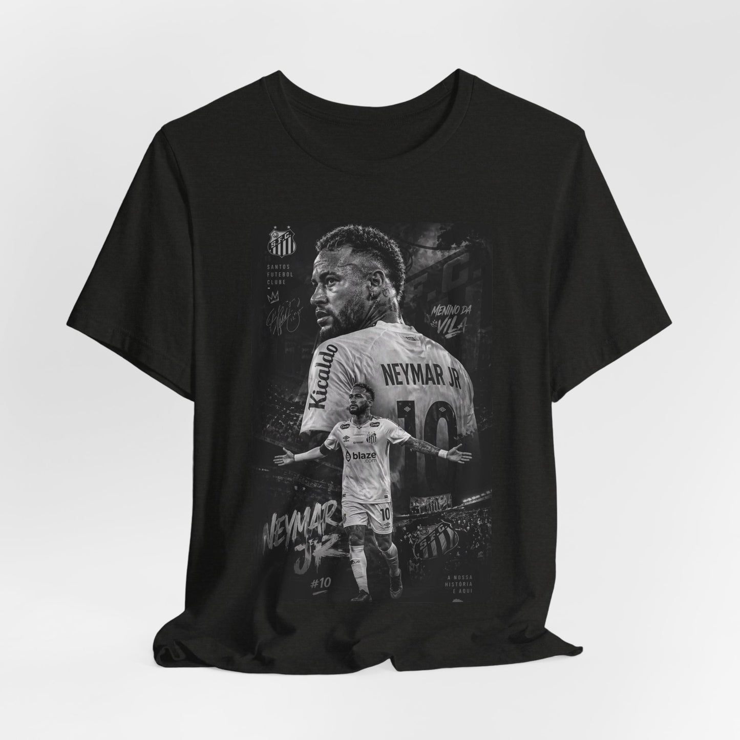 Neymar Jr No.10 Vintage Graphic Tee — KickSociety