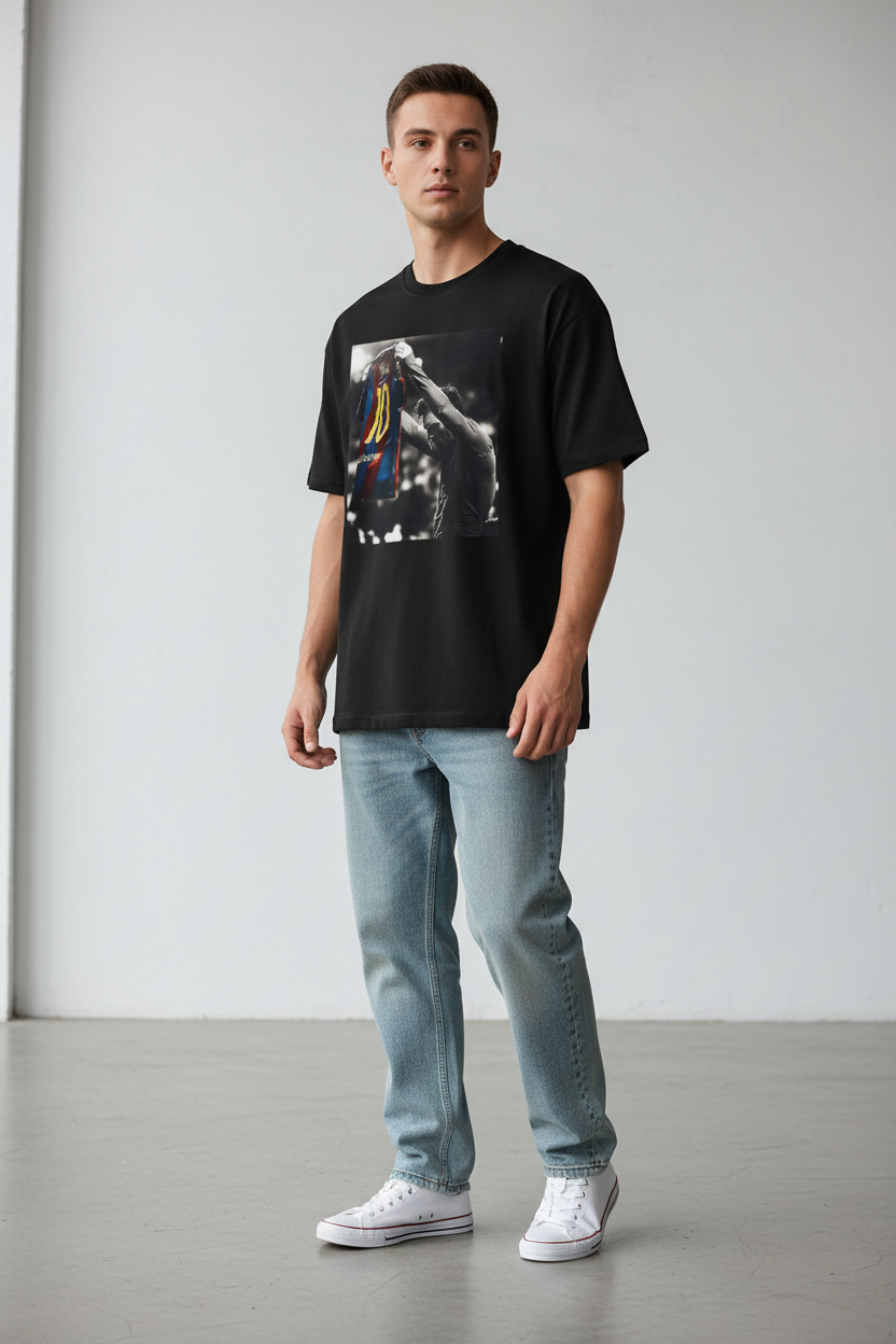 Black T-Shirt Mockup