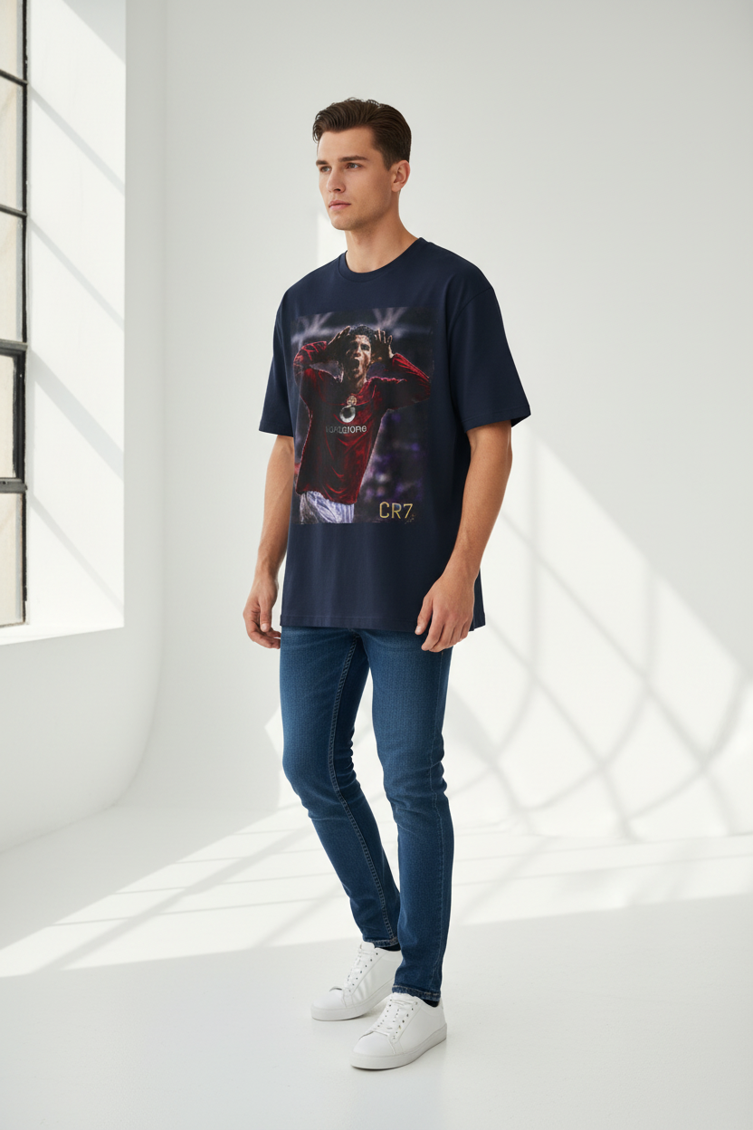 Navy CR7 MU Mockup