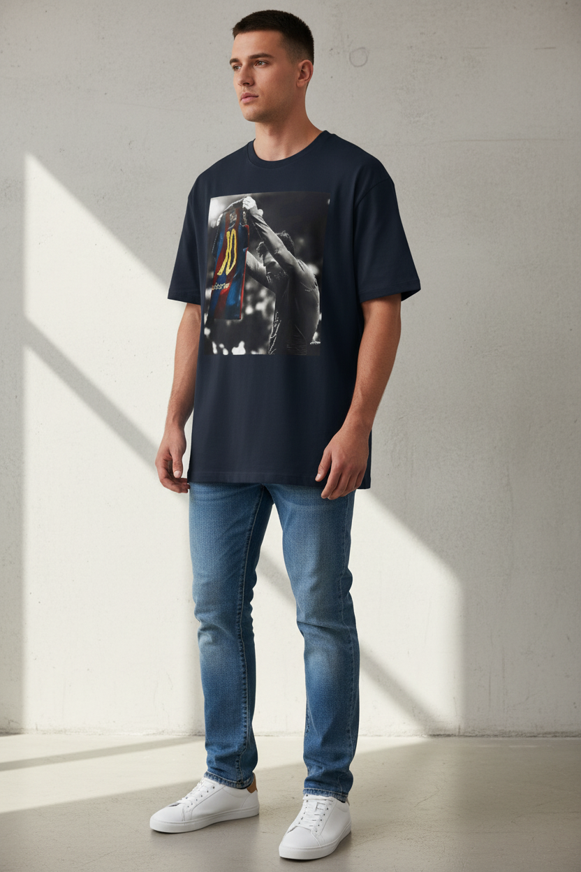 Navy T-Shirt Mockup